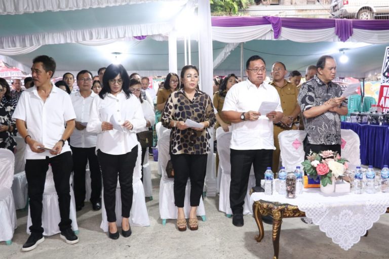 Ibadah Penghiburan Pemerintah Kabupaten Minahasa Sepeninggal Pdt. Drs. A. J. Watania, M.Th