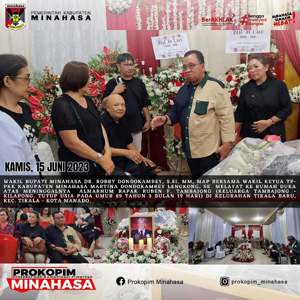 Wabup RD Melayat Dirumah Duka Keluarga Tambajong – Kilapong