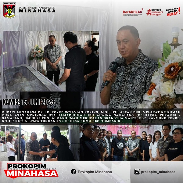 Bupati ROR Melayat Dirumah Duka Keluarga Turambi – Samalang