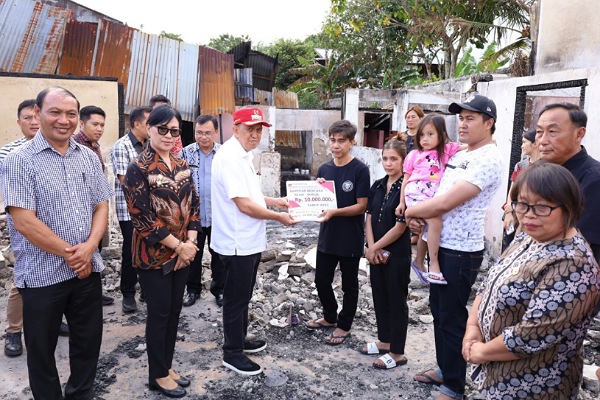 ROR-RD Komitmen Berikan Bantuan Bencana Kepada Masyarakat Minahasa