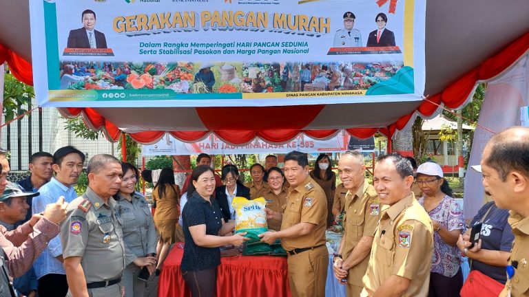 Pemerintah Minahasa Gelar Pasar Murah Atasi Keluhan Masyarakat