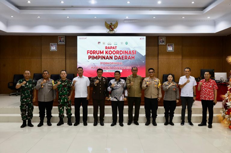 Forkopimda Minahasa Bahas Sejumlah Isu Penting Jelang Nataru dan Pemilu