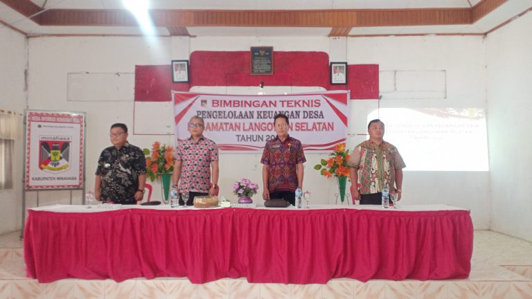 Wakili Sekda, Rumate Narasumber Bimtek Pengelolaan Keuangan Desa tahun 2023