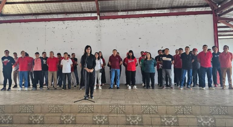 Sekda Lynda Pimpin Jumat Bersih di Benteng Moraya