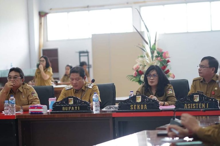 Pemkab Minahasa Ikut Rapat Pengendalian Inflasi