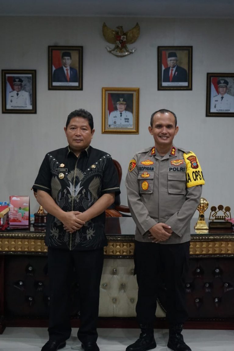 Kapolres Minahasa Silahturahmi Dengan Bupati Kumendong, Hal ini Yang Dibicarakan
