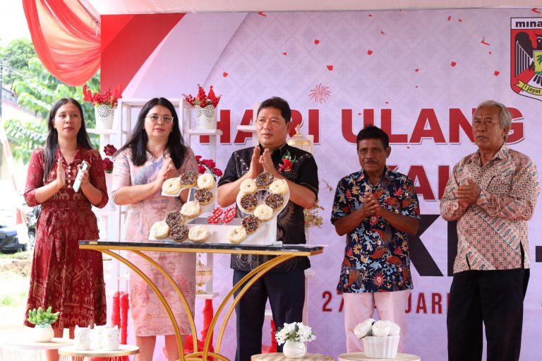 Bupati Kumendong Minta Jaga Keminaesaan Dalam Momen HUT Ke- 29 Desa Kalasey Dua