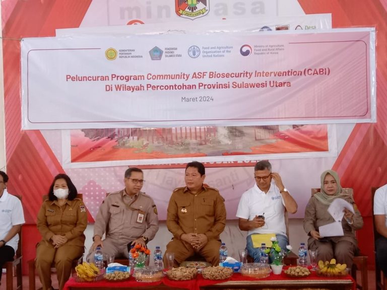 Launching Program CABI Bagi Peternak Babi Skala Mikro Kecil dari Kementerian Pertanian R.I.