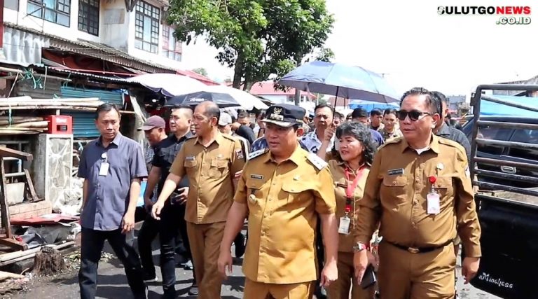 Operasi Pasar Murah dan Pemantauan Harga Pasar, Pemerintah Minahasa