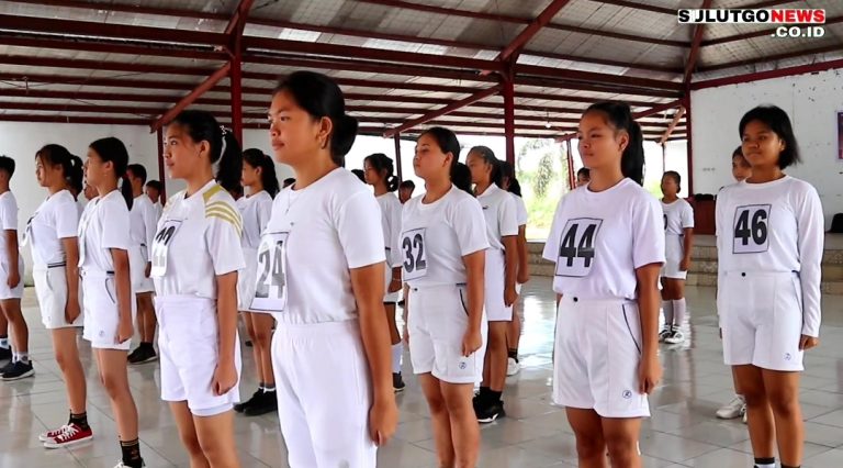 Seleksi PBB Calon Paskibraka Kabupaten Minahasa Tahun 2024