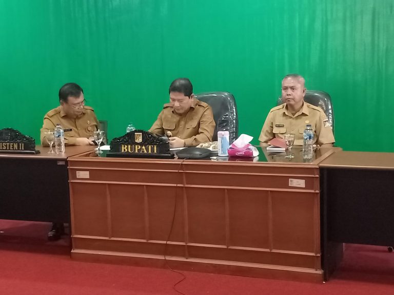 Bupati Kumendong Ikut Rakor Pengendalian Inflasi Kemendagri