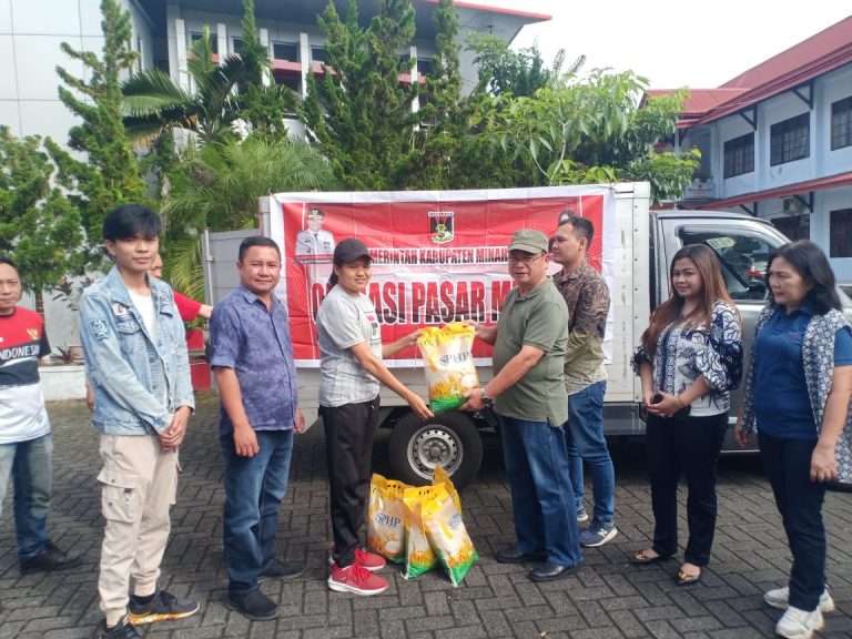 Pemkab Minahasa Gelar Operasi Pasar Murah Jelang Idhul Adha