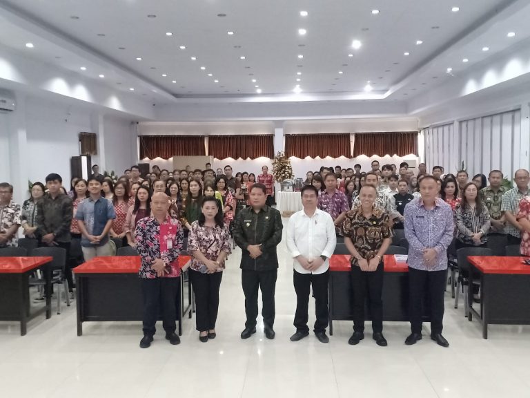 Bupati Kumendong Buka Rakor Pelaksanaan Tim Percepatan Penurunan Stunting dan Percepatan Pengukuran Intervensi Serentak Pencegahan Stunting