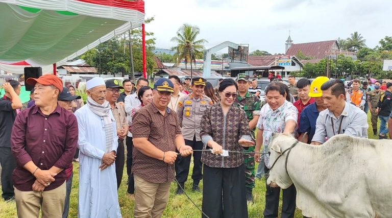 Pemkab Minahasa Serahkan Hewan Kurban Dalam Rangka Sambut Hari Raya Idhul Adha