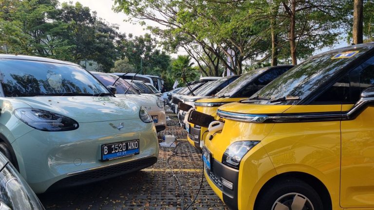 Charging Mobil Listrik Terbanyak di Satu Lokasi, Kolaborasi PLN-Komunitas WEVI di Bandung Catatkan Rekor MURI