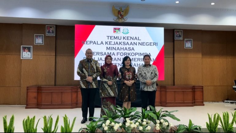 Temu Kenal Kepala Kejaksaan Negeri Minahasa, Bupati Kumendong Harap Sinergitas dan Pencegahan