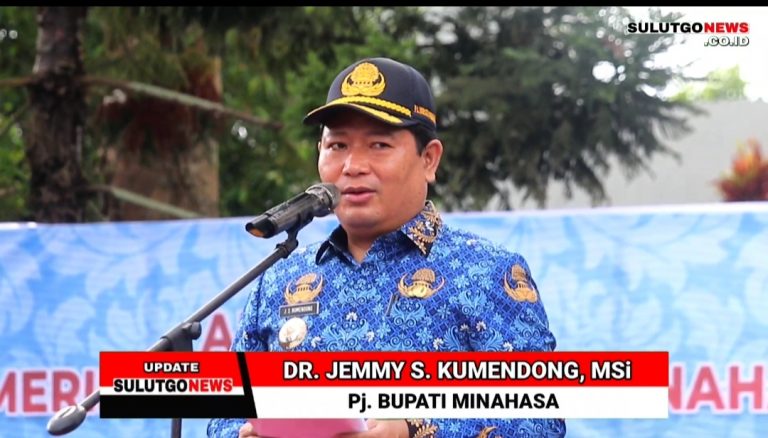 Bupati Kumendong Pimpin Apel Korpri dan Minta ASN jangan Jadi Beban Organisasi