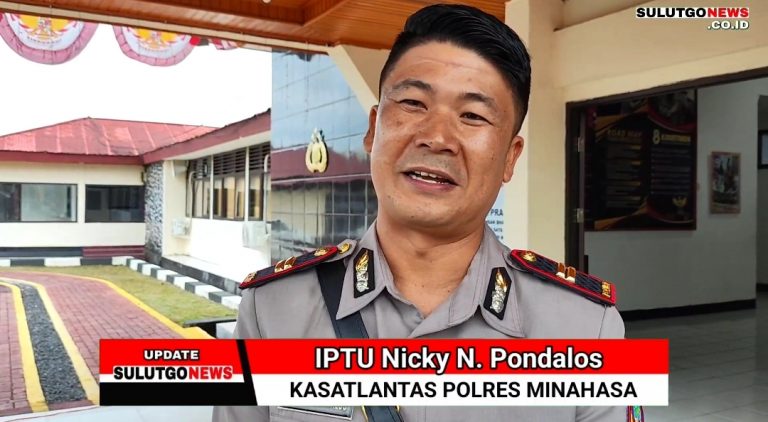 Kasatlantas Baru Polres Minahasa IPTU Nicky N. Pondalos, Imbau Pelaksanaan Pengucapan Syukur