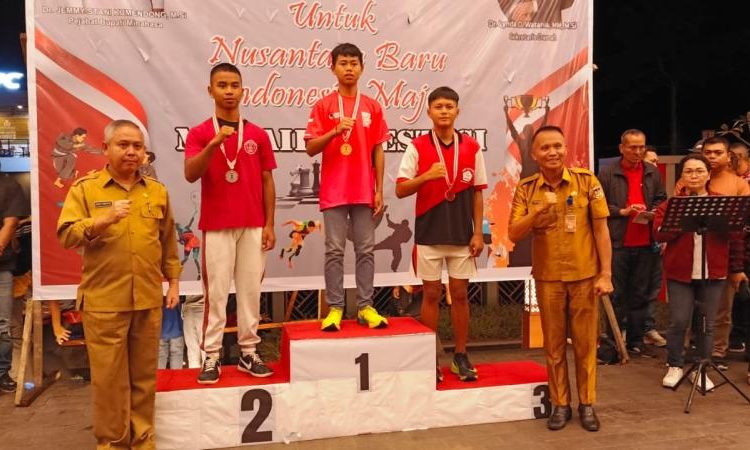 Pekan Olahraga Pelajar Daerah (POPDA) tingkat Kabupaten Minahasa berlangsung sukses