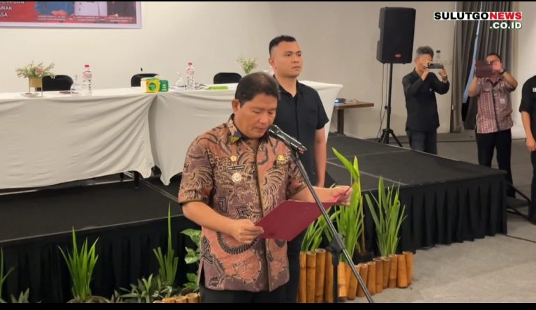 Bupati Kumendong Kukuhkan Pokja Pengarusutamaan Gender