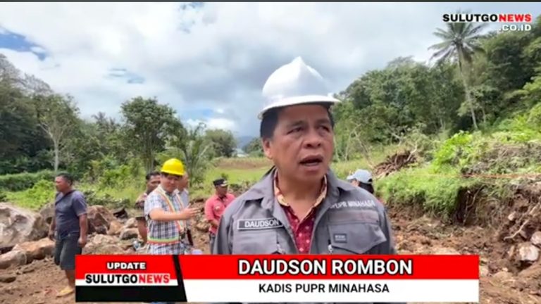 Pemkab Minahasa Membuat Jalan Baru Menuju RSUD Samartulangi Tondano