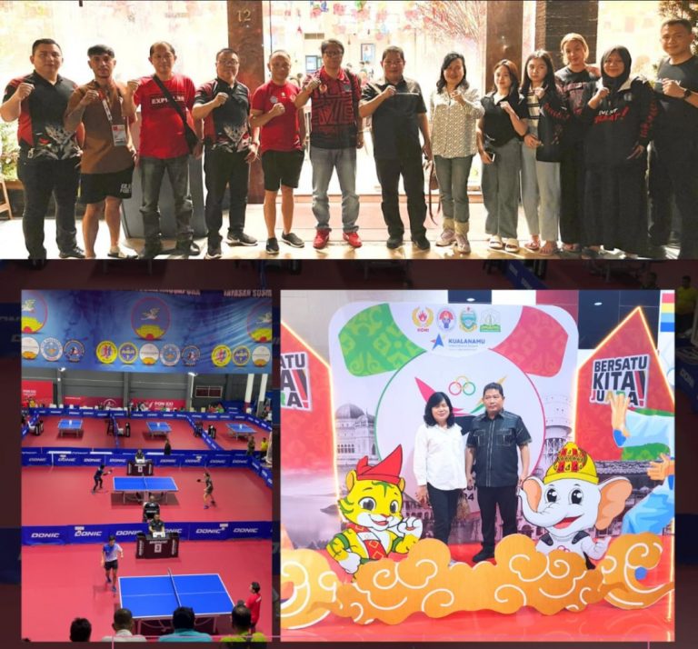 Bupati Kumendong Berikan Support Kepada Atlet PON XXI di Sumatera Utara