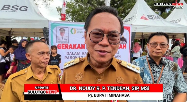Atasi Gejolak Inflasi, Pemerintah Kabupaten Minahasa Laksanakan Gerakan Pangan Murah