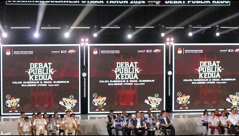 KPU Sulut Gelar Media Gathering Persiapan dan Debat Public/Terbuka Kedua, Paslon Gubernur dan Wakil Gubernur