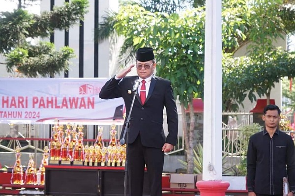 Peringati Hari Pahlawan Tahun 2024, Bupati Minahasa Noudy Tendean Bacakan Amanat Menteri Sosial