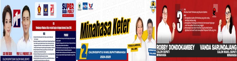 Kampanye Calon Bupati dan Wakil Bupati Minahasa Tahun 2024