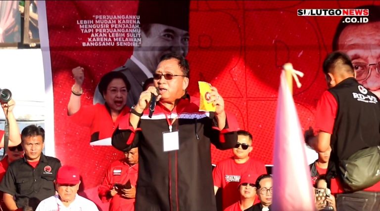 Kampanye Akbar Rapat Umum PDIP Meriah