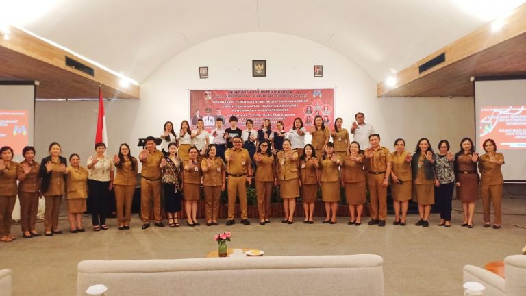 Bupati Tendean Lantik Gugus Tugas Pornografi di Minahasa