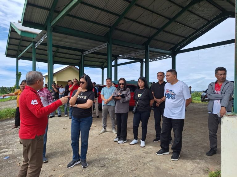 Sekda Watania Tinjau Penertiban Bangunan di Sempadan Danau Tondano
