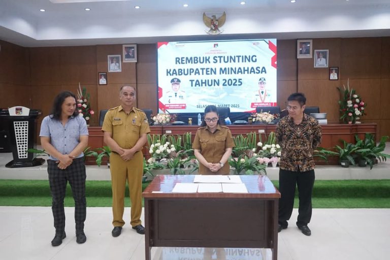 Wabup Vanda Sarundajang Ajak Semua Pihak Maksimalkan Upaya Penurunan Stunting