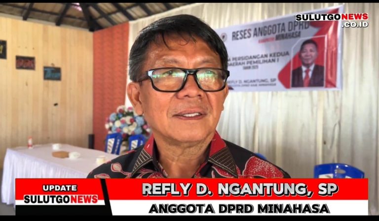 Laksanakan Reses Anggota DPRD Minahasa, Refly Ngantung Serap Aspirasi Masyarakat
