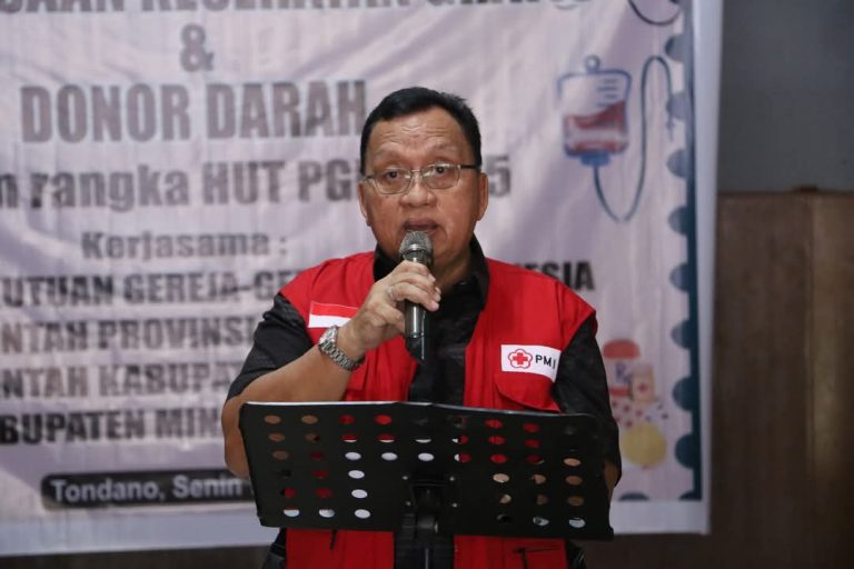 Bupati Robby Buka Aksi Sosial Pemeriksaan Kesehatan Gratis dan Donor Darah