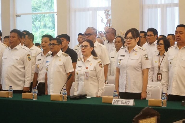 Wakil Bupati Vanda Sarundajang Hadiri Rakor Sosialisasi Program 3 Juta Rumah di Sulawesi Utara