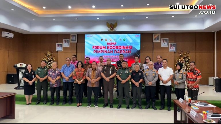 Rapat Forkopimda Plus Kabupaten Minahasa, Bupati RD Sampaikan Berbagai Masalah Urgent Untuk Diatasi