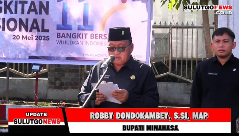 Peringati Hari Kebangkitan Nasional, Bupati Robby Ingin Bangkitkan Semangat Pembangunan