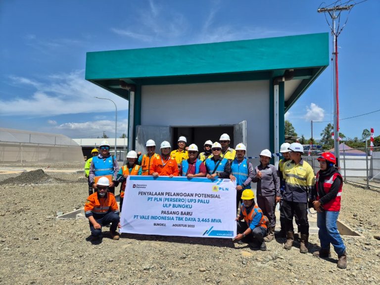 Energi Kemerdekaan, PLN Nyalakan Pelanggan Daya Besar PT Vale Indonesia Tbk. Sebesar 3,465 MVA Guna Dukung Industri Strategis