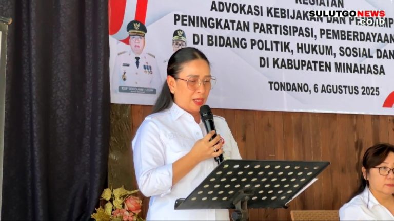 Advokasi Kebijakan dan Pendampingan Peningkatan Partisipasi, Pemberdayaan Perempuan di Kabupaten Minahasa