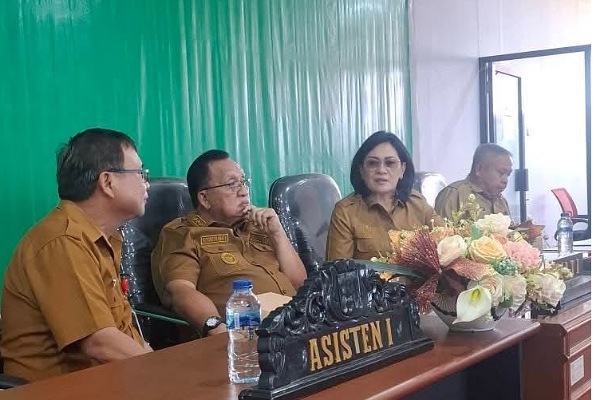 Pemerintah Minahasa Ikuti Rakor Pengendalian Inflasi Daerah