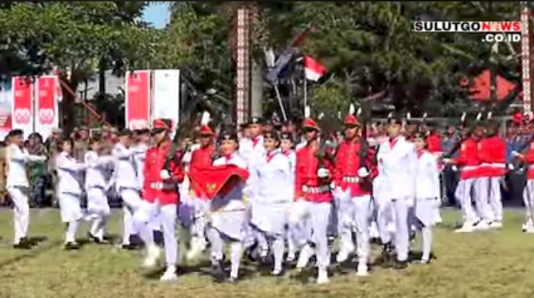 Pemerintah Kabupaten Minahasa Apresiasi Paskibraka Yang Telah Sukseskan Acara Puncak HUT Ke- 80 RI