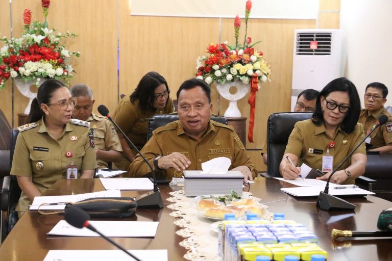 Bupati Robby dan Wakil Bupati Vanda Pimpin Rapat Forkopimda Bahas Stabilitas Keamanan dan Pembangunan Daerah
