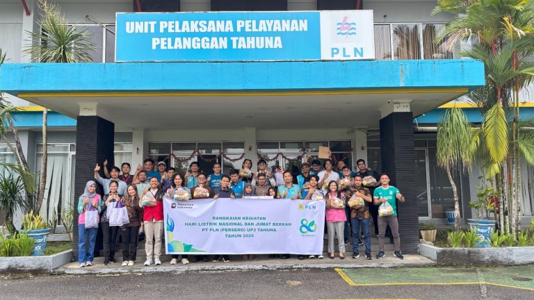 Kepedulian PLN UP3 Tahuna Jelang Hari Listrik Nasional ke-80: Santunan untuk 21 Anak Panti Asuhan Sitti Maryam
