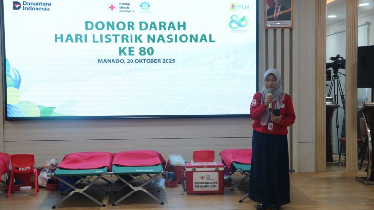 PLN UID Suluttenggo Gelar Donor Darah Sambut HLN ke-80, 31 Kantong Darah Terkumpul