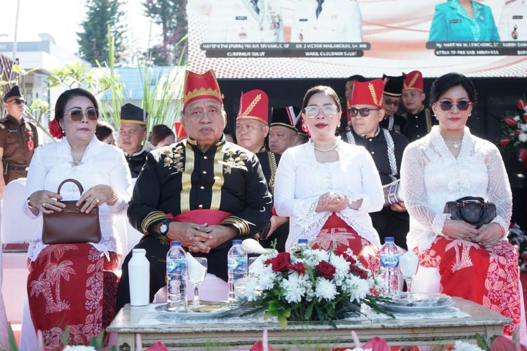 Upacara Bendera Peringati Hari Jadi Minahasa Ke- 597, Momentum Bersejarah Untuk Minahasa Lebih Baik