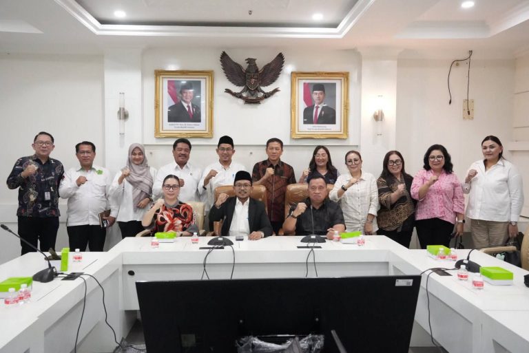 Perkuat Sinergi Program Kerukunan dan Ketahanan Pangan, RD-Vasung Kunjungi Kemenag RI