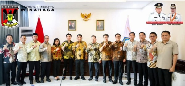 Bupati Robby Dondokambey Hadiri Rakor Pemprov Sulut Bahas Program Prioritas 2026