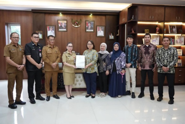 Wakil Bupati Vanda Sarundajang Terima Kunjungan Entry Meeting Tim BPK